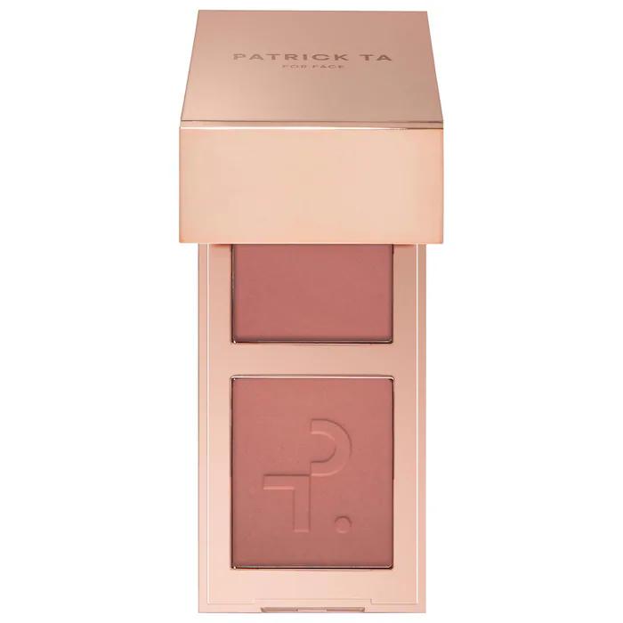 PATRICK TA Mini Major Headlines Double-Take Crème & Powder Blush Duo - she’s seductive
