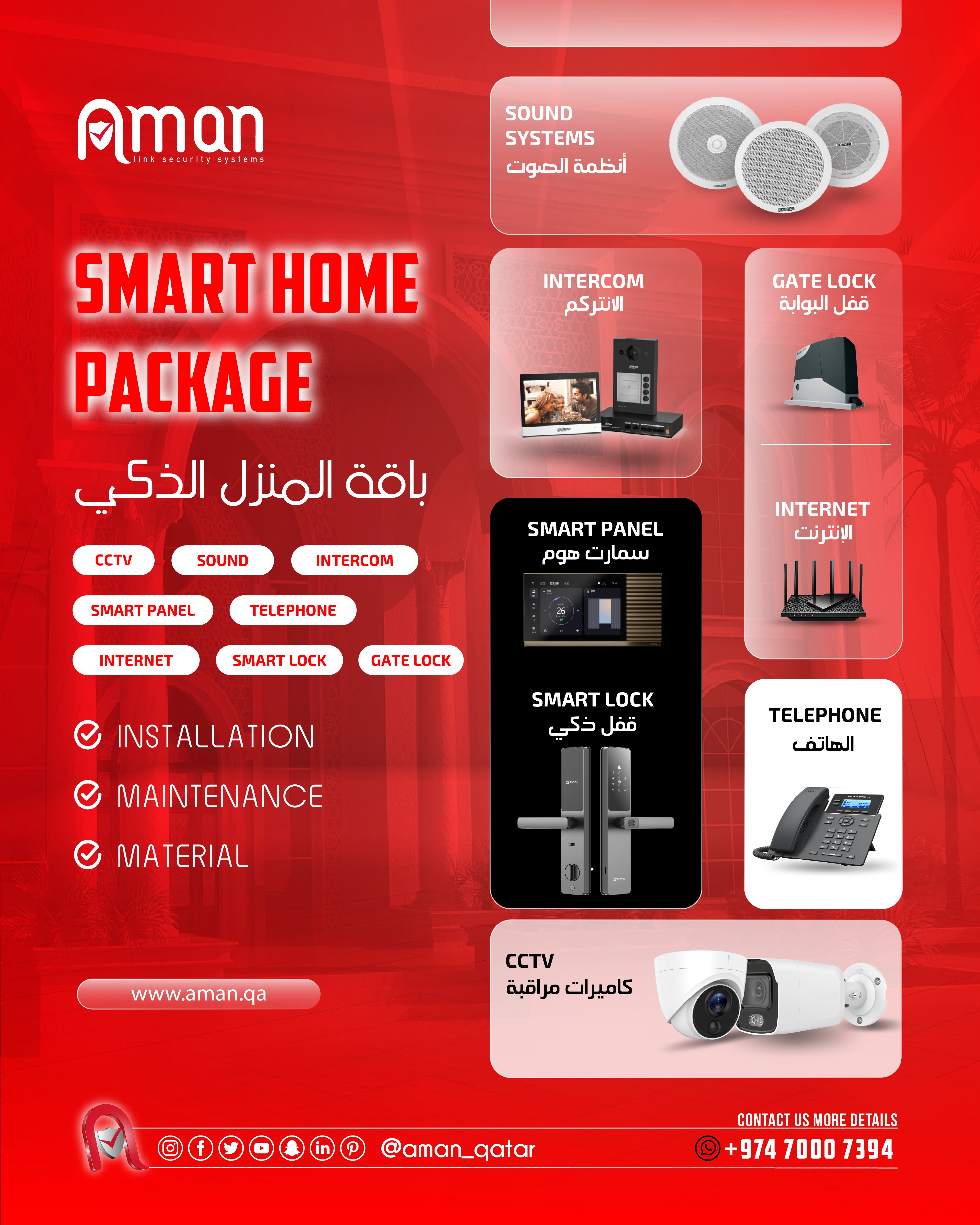 Aman Link for security systems